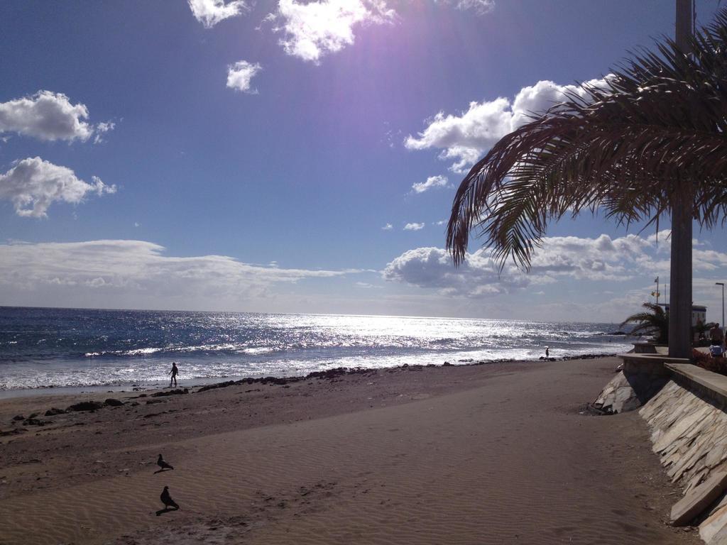 Beachfront Apartment Siesta 21 San Agustin Playa By Villagrancanaria ภายนอก รูปภาพ