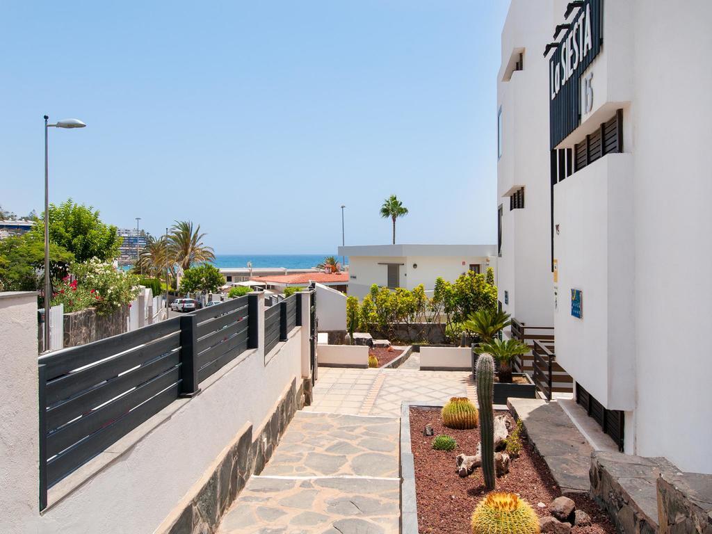 Beachfront Apartment Siesta 21 San Agustin Playa By Villagrancanaria ภายนอก รูปภาพ